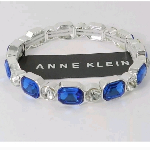 Anne Klein Jewelry - Anne Klein Stone & Crystal Stretch Bracelet